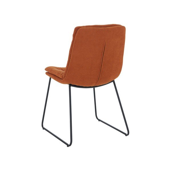 Sedie da pranzo in set marrone cognac imbottito 2 pz Beond – Ellos Home-image-4