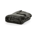 Coperta in micropile grigia, 130 x 160 cm - Tiseco Home Studio