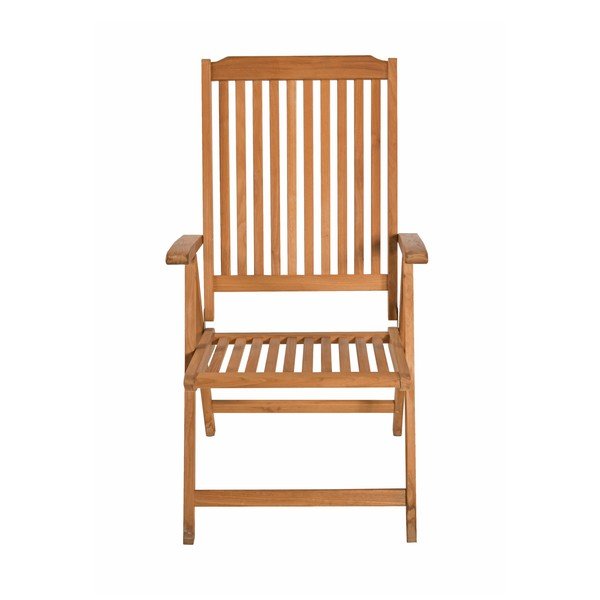 Sedia da giardino in legno marrone Solo - Garden Pleasure-image-1