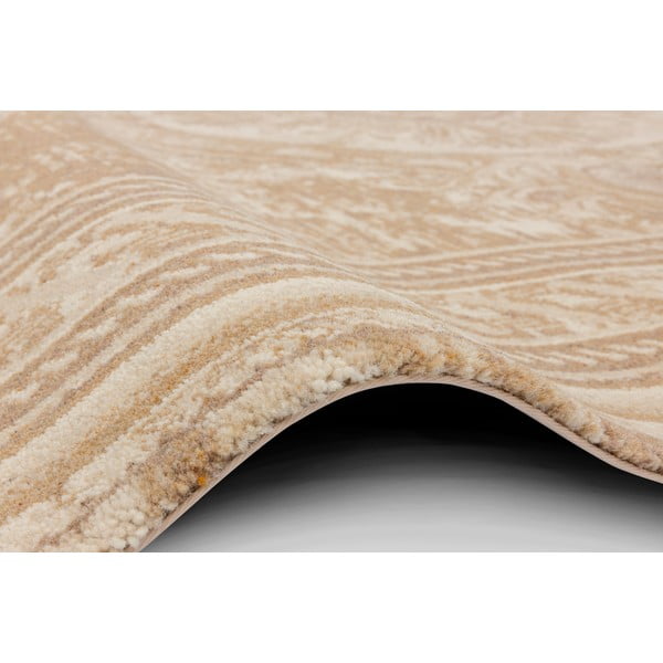 Tappeto in lana beige 133x180 cm Emily - Agnella-image-2