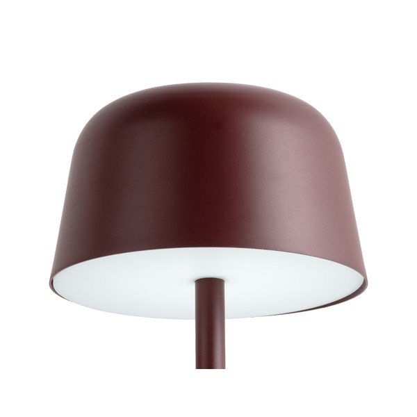 Lampada da tavolo LED bordeaux (altezza 28 cm) Brio - Leitmotiv-image-4