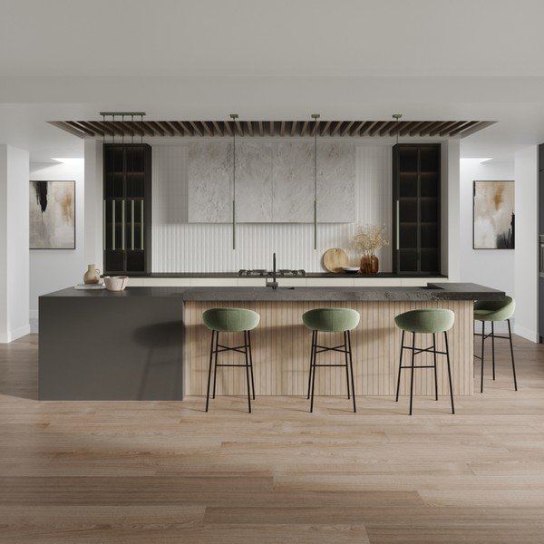 Lampadario verde ø 15 cm Fideus – Sollux-image-4