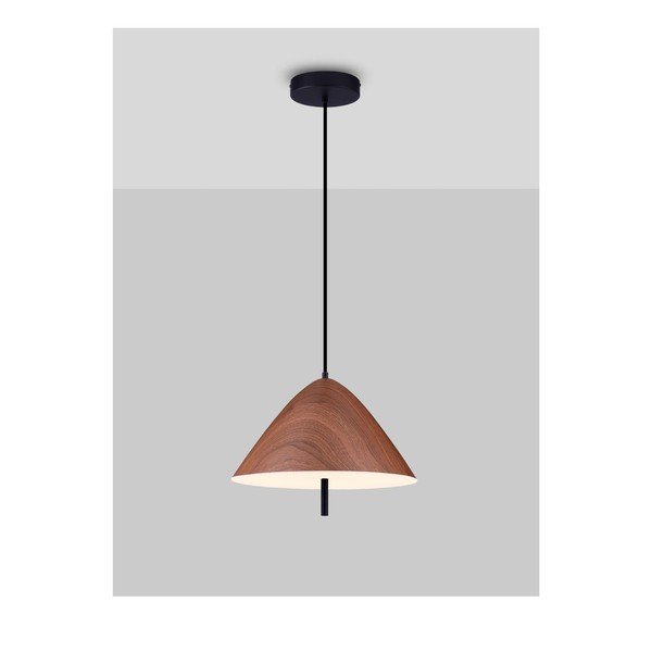 Lampadario LED di colore naturale in metallo con paralume in metallo ø 40 cm Oros – Nova Luce-image-4