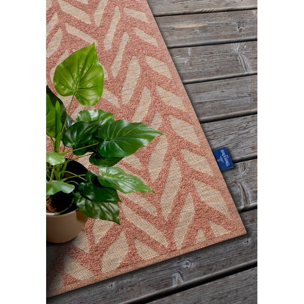 Tappeto per esterni color rosso mattone in fibra riciclata 200x290 cm Georgette - Villeroy&Boch-image-2