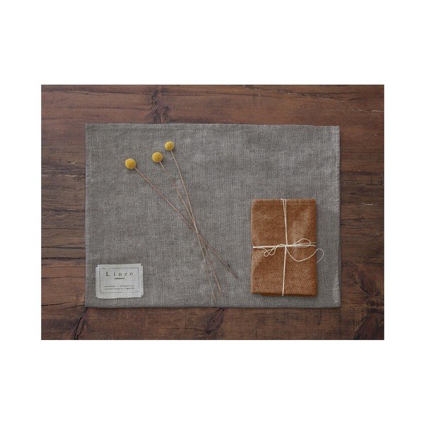 Set di 4 tovaglioli in lino rosso sfumato, 43 x 43 cm - Really Nice Things-image-3