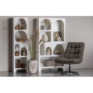 Libreria bianca 48x180 cm Caz - WOOOD