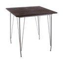 Tavolo da pranzo in olmo massiccio ø 80 cm District – Premier Housewares