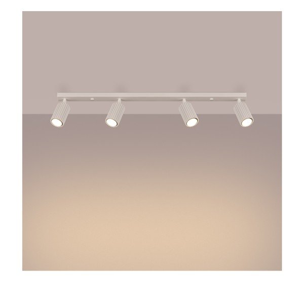 Faretto color crema 6,5x81 cm Gleam – Sollux-image-2