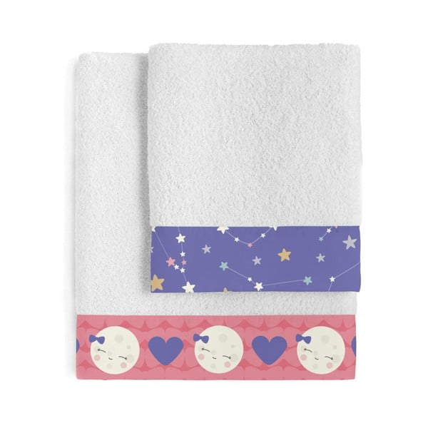 Set di asciugamani e teli da bagno Moon Dream - Happynois