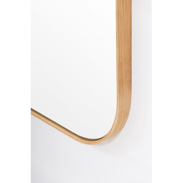 Specchio da parete con cornice in rovere , 41 x 114 cm Gaze - Wireworks-image-3