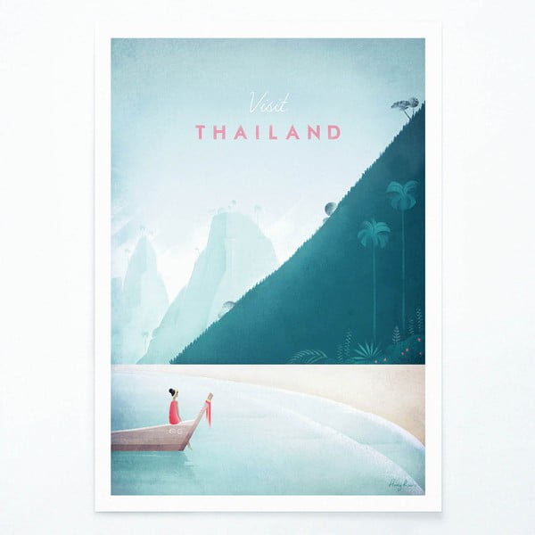 Poster , 30 x 40 cm Thailand - Travelposter