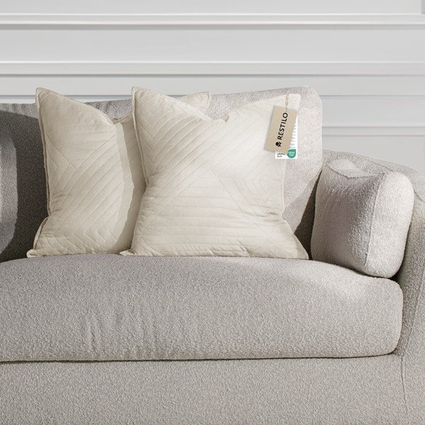 Federe decorative in set in microfibra 2 pz 45x45 cm Softa – Restilo-image-1