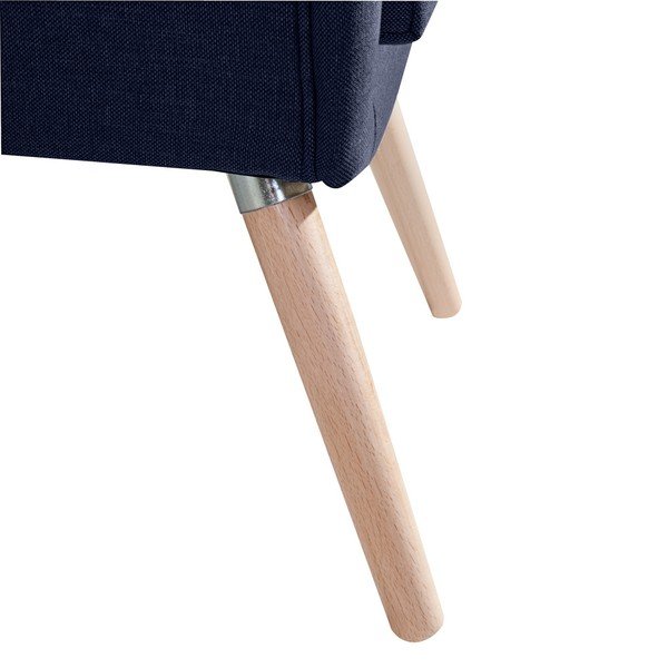 Poltrona blu scuro Alegro Line - Max Winzer-image-3