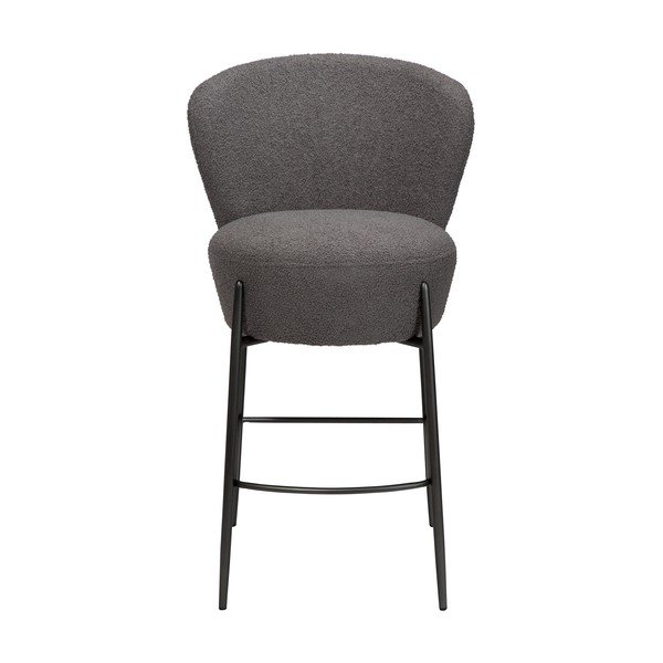 Sgabello da bar grigio (altezza della seduta 68 cm) Orbit – DAN-FORM Denmark-image-1