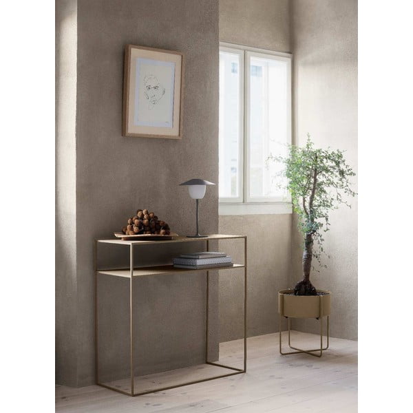 Lampada a led bassa grigia Ani Lamp - Blomus-image-1