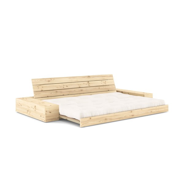Divano letto crema 244 cm Base - Karup Design-image-4