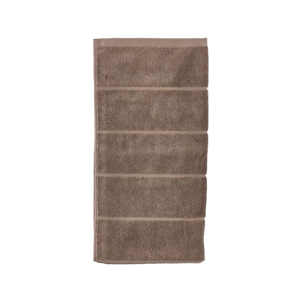 Asciugamano tipo terry marrone chiaro in cotone 50x100 cm Sauna – Zone