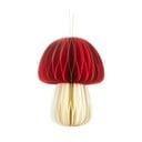 Decorazione per albero di natale in carta fatta a mano ø 5 cm Honeycomb Mushroom – Sass & Belle