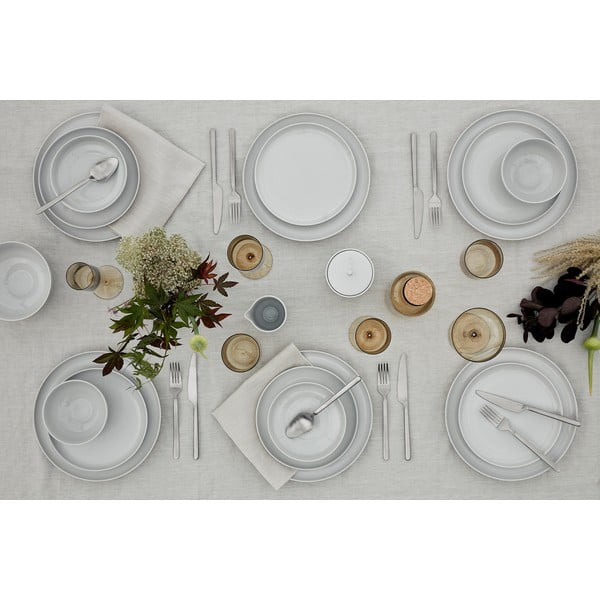 Tovagliolo di lino bianco crema, 42 x 42 cm Lineo - Blomus-image-2