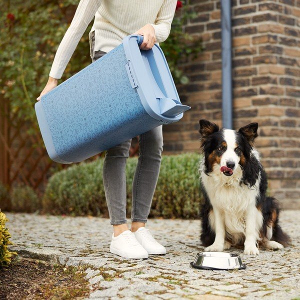 Cassetta blu per pellet 50 l Cody - Rotho-image-3