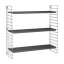 Libro Scaffale a 3 livelli, larghezza 70 cm - Metaltex