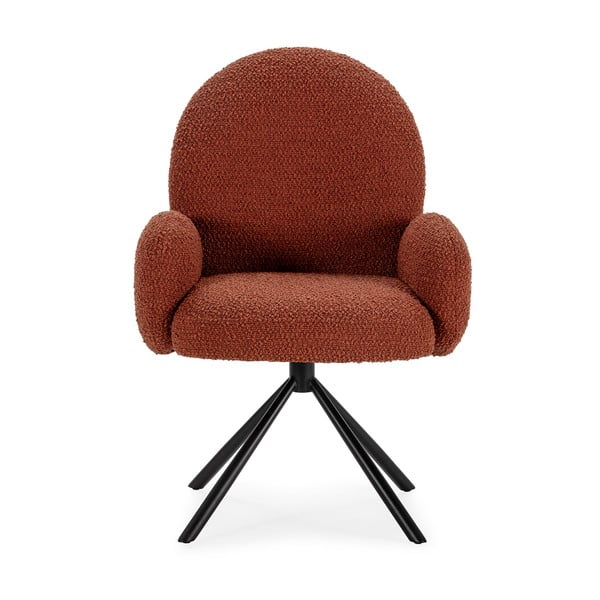 Poltrona in colore mattone Dario - Marckeric-image-2