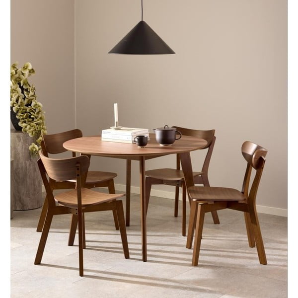 Tavolo da pranzo rotondo ø 105 cm Roxby – Actona-image-1