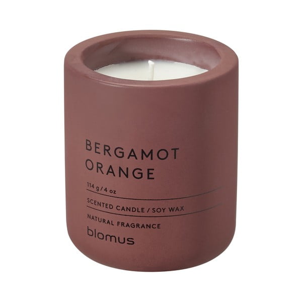 Candela in cera di soia profumata tempo di combustione 24 h Fraga: Bergamot Orange – Blomus