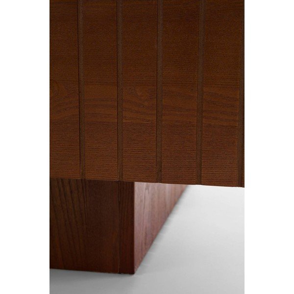 Tavolino da salotto marrone scuro in MDF 90x90 cm Furuvik – Jotex-image-4