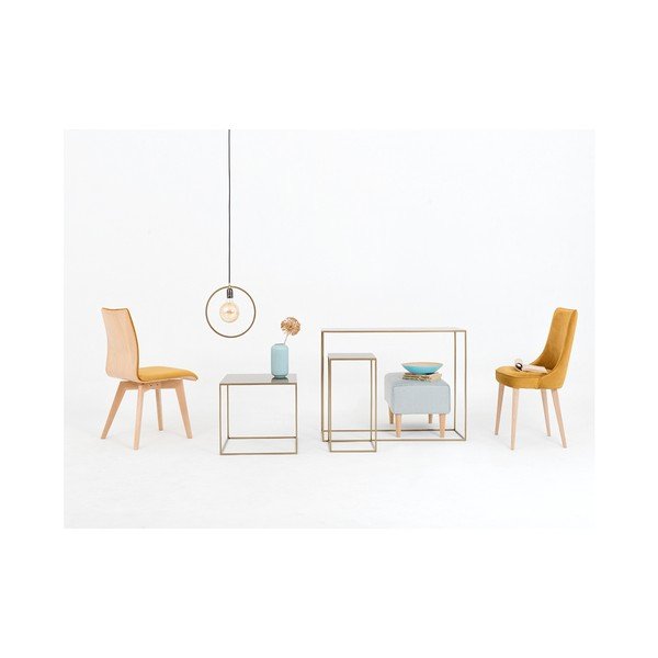 Tavolo consolle in metallo dorato , 100 x 35 cm Tensio - CustomForm-image-4