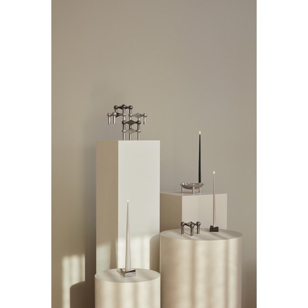 Portacandele in set in metallo 3 pz Nagel – STOFF Nagel-image-3