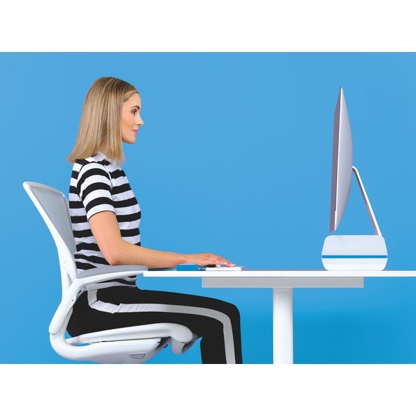 Supporto per monitor bianco e blu WOW - Leitz-image-4