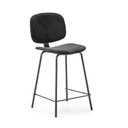 Set di sgabelli da bar neri 2 pz (altezza seduta 66 cm) Arus - Marckeric