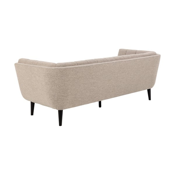Divano bouclé beige 218 cm Tampa - Actona-image-2