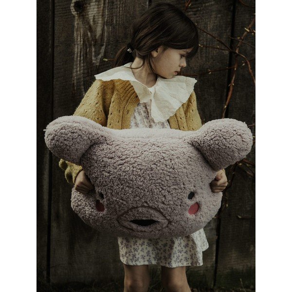 Cuscino per bambini in micropile Bear - Malomi Kids-image-2