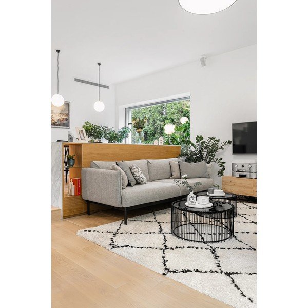 Tappeto beige e nero , 160 x 230 cm Hash - Mint Rugs-image-3