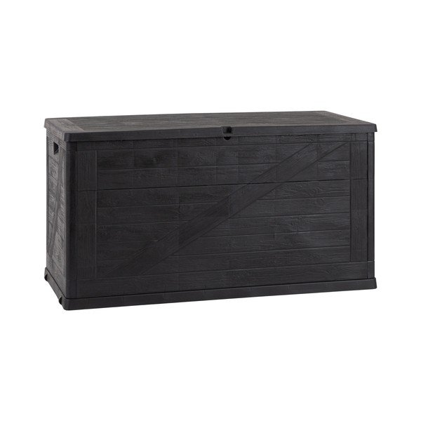 Contenitore da giardino color antracite Wood – Toomax
