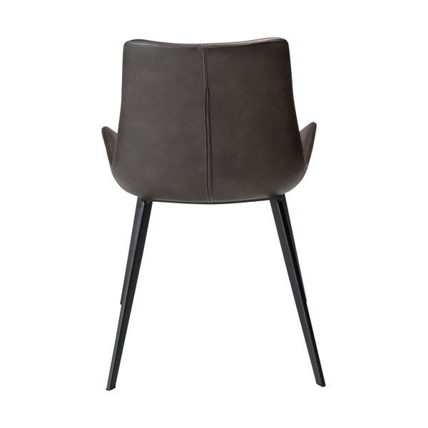 Sedia da pranzo in similpelle grigia DAN-FORM Danimarca Hype - DAN-FORM Denmark-image-3