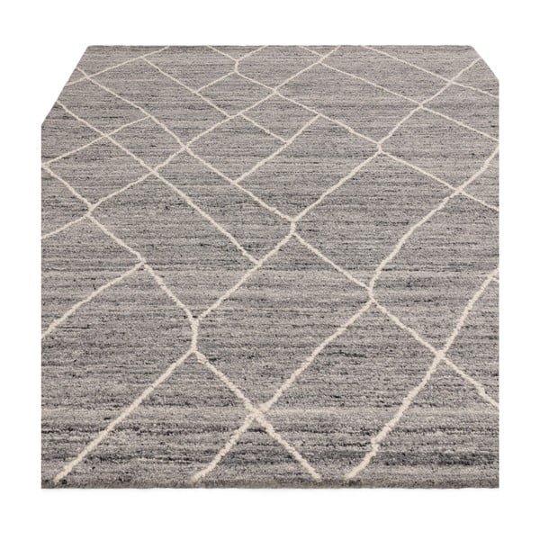 Tappeto in lana grigio 200x290 cm Noah - Asiatic Carpets-image-4