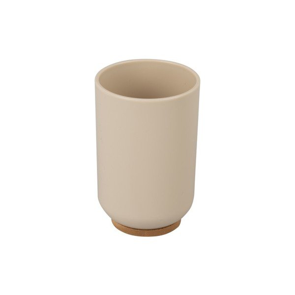 Set di accessori da bagno in plastica beige Decent - PT LIVING-image-4