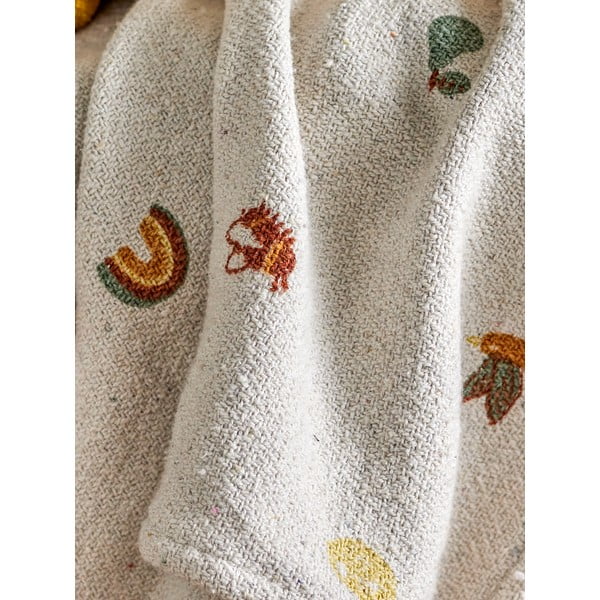 Coperta bianca per neonati 80x100 cm Agnes - Bloomingville Mini-image-2