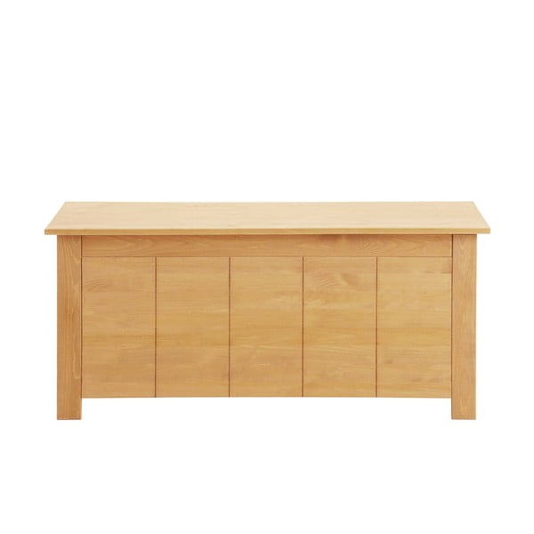 Cassapanca in legno di pino di colore naturale 100x45 cm Bertram - Støraa