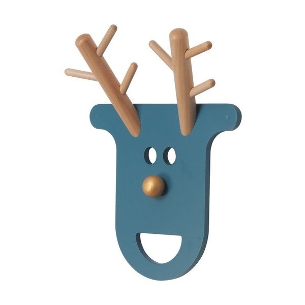 Věšák O Deer Petrol Blue