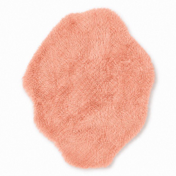Tappeto per bambini rosa chiaro 90x120 cm Mammoth – Meowbaby