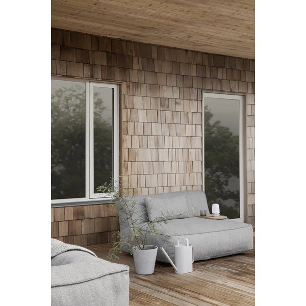 Modulo divano da giardino grigio (parte centrale) Grow - Blomus-image-1