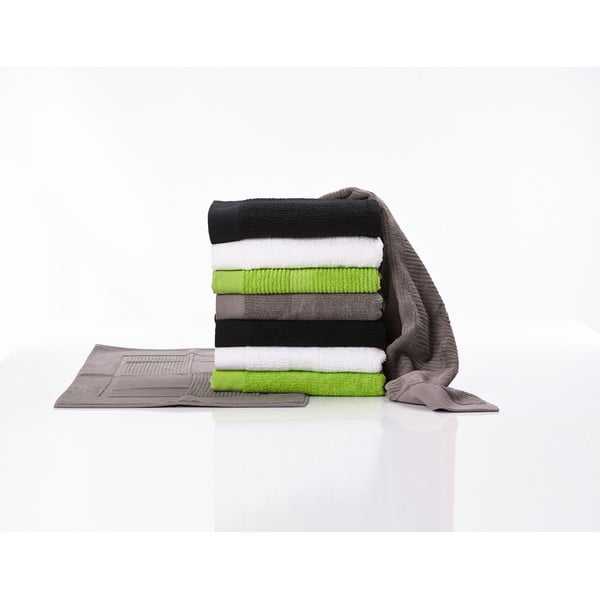 Asciugamano nero , 50 x 100 cm Classic - Zone-image-1