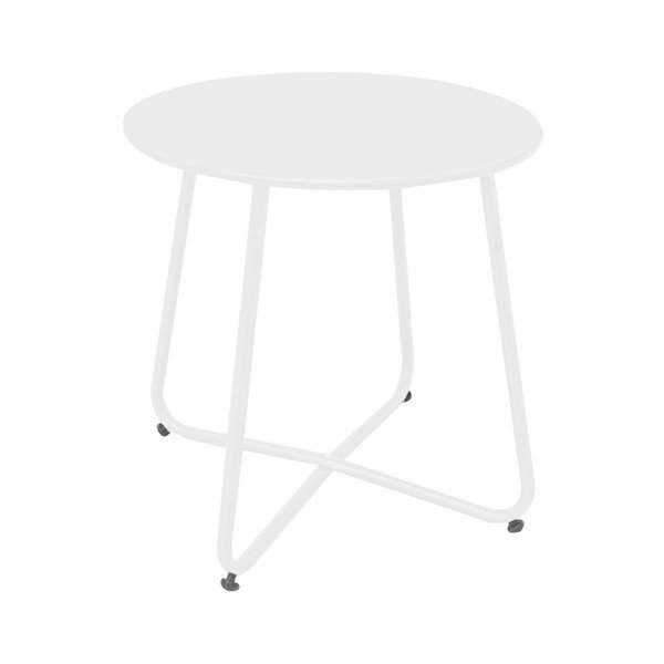 Tavolo rotondo da giardino in metallo ø 45 cm Luna - LDK Garden