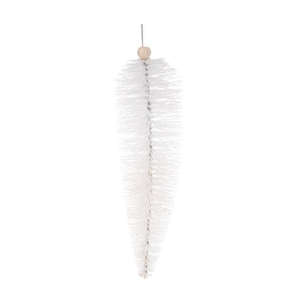 Ornamento da appendere bianco, lunghezza 22 cm - Dakls