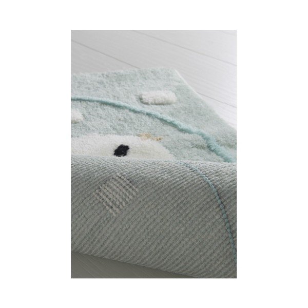 Set di 3 tappetini da bagno blu Birdie - Foutastic-image-2
