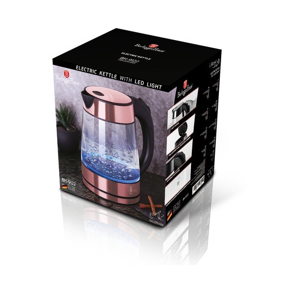 Bollitore rosa da 1,7 l I-Rose Edition - BerlingerHaus-image-4